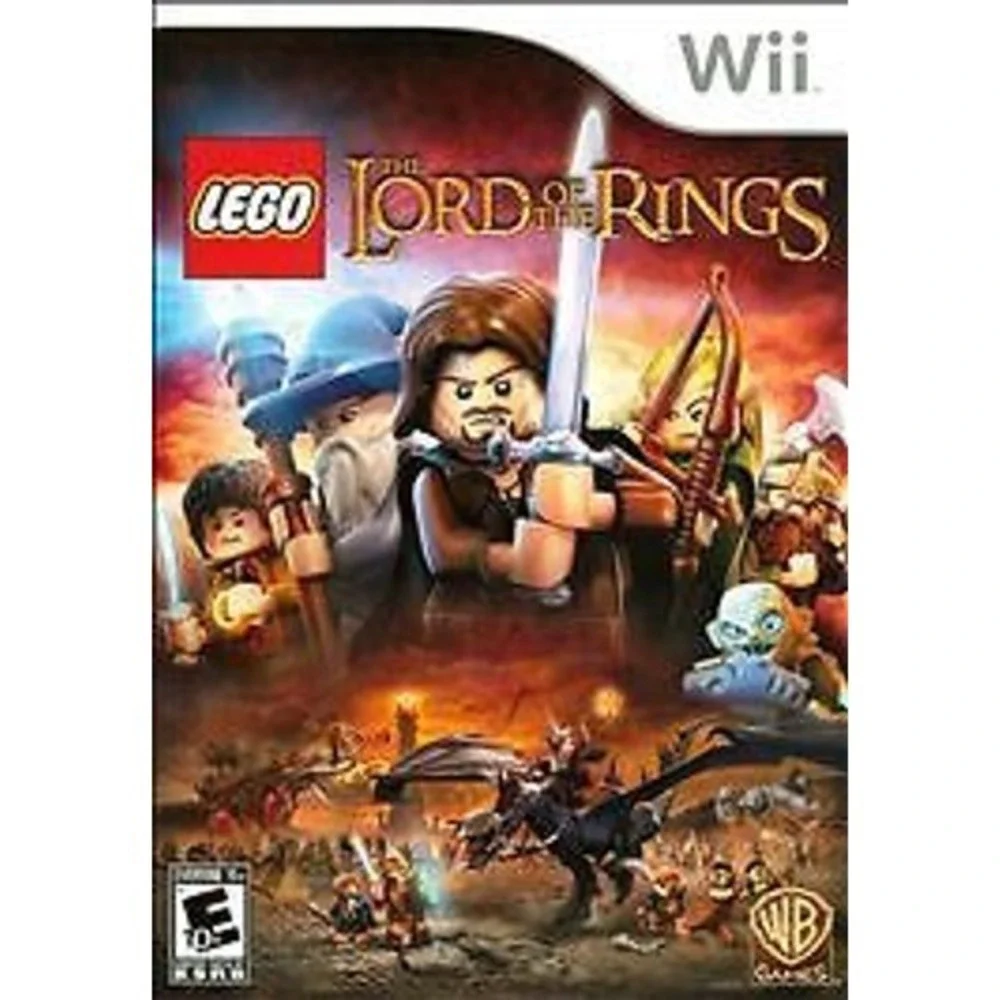 LEGO Lord of the Rings Game Nintendo Wii Console Game 2012 in Case With Manual